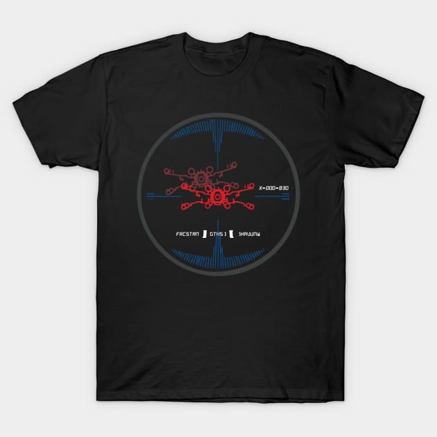 x-wing target T-Shirt by pitt